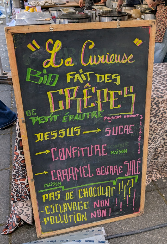 Des crêpes